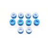 ALUMINUM + DELRIN COLLARS FOR MAN021 – 10PC SET--MAN021/ADC