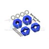 ALUMINUM HEX ADAPTERS 6MM THICK（FRONT）,8MM THICK (REAR)--SLA2W10/0608