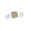 BRASS FRONT/REAR GEARBOX COVER FOR AXIAL SCX10 III JEEP WRANGLER / JT GLADIATOR