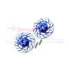 ALUMINUM +3MM HEX WITH BRAKE DISK WITH SILVER LINING--UDR010DX+3MM